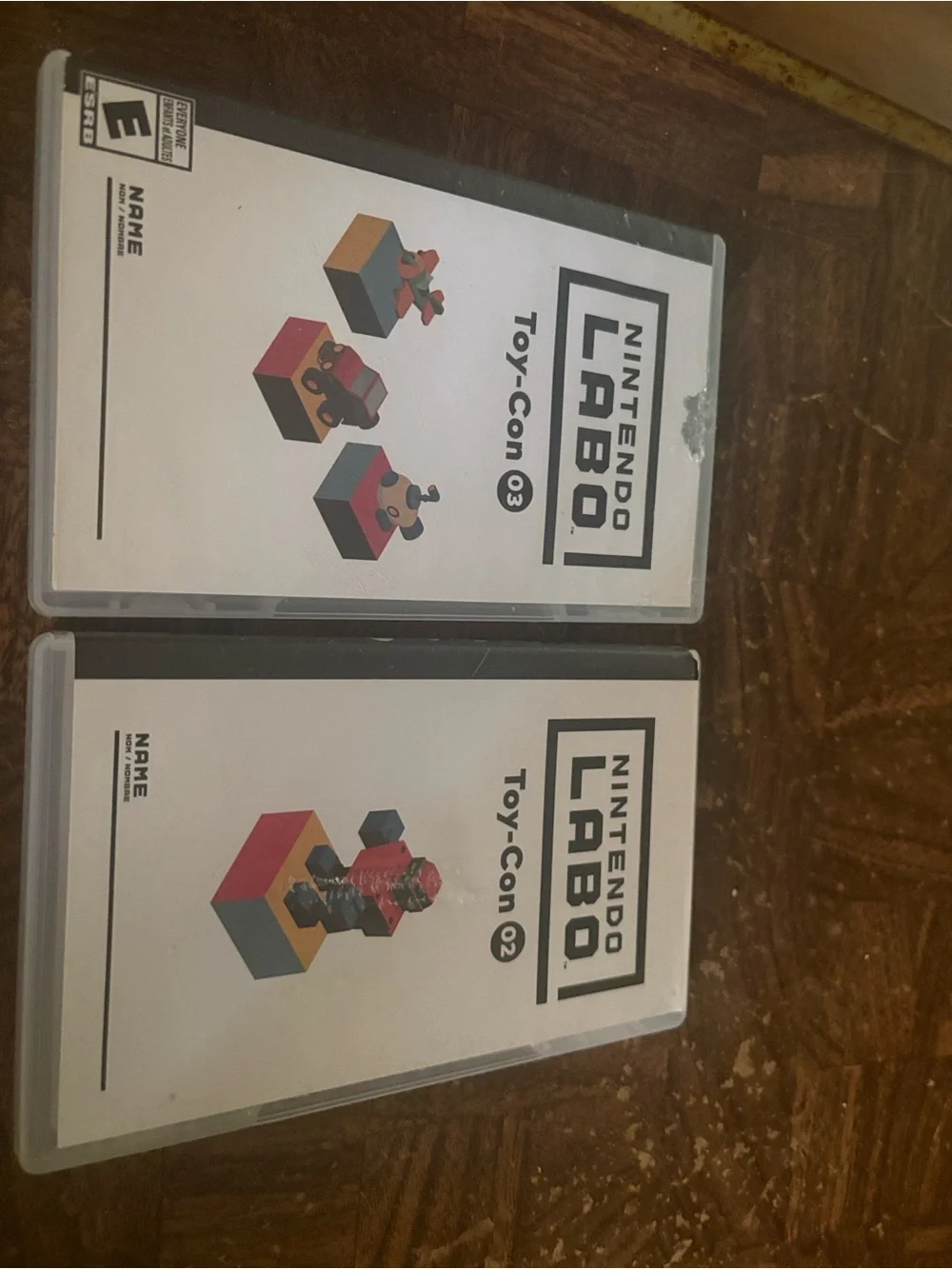 Nintendo Labo Toy-Con 02 & 03 White Cover Set